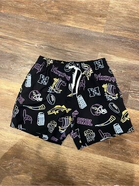 Chubbies NFL Minnesota Vikings edition swim trunks 5.5 inseam